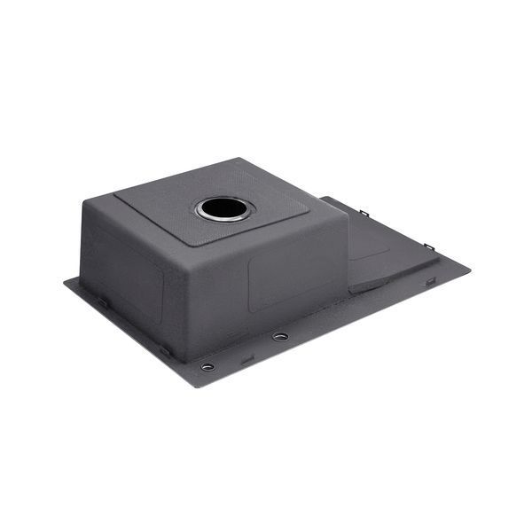 Комплект кухонної мийки KRP Schwarze - 7849LHM PVD ST042380 фото