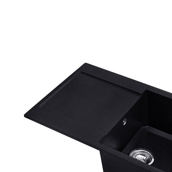 Комплект кухонної мийки Kroner KRP Komposit SCH - 7850 ST82670 фото