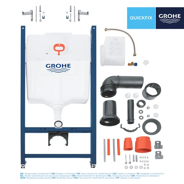 Інсталяція для унітаза Grohe QuickFix Solido 2 в 1 38971000 CV030562 фото