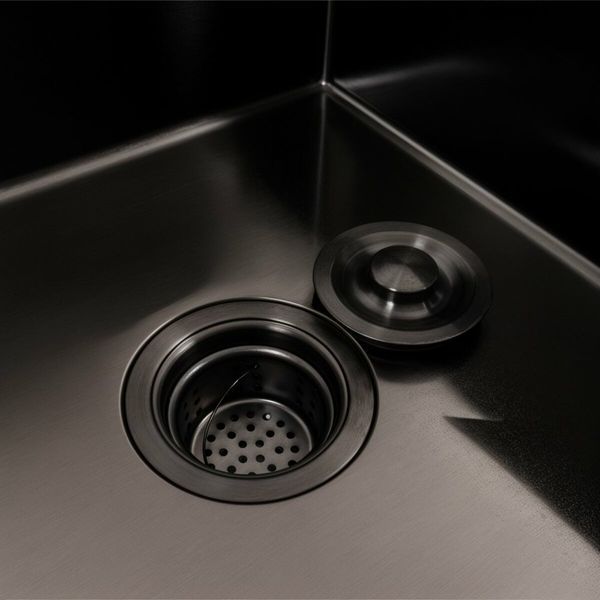 Комплект кухонної мийки Platinum Handmade CM 65*50 L PVD pl23562 фото