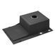 Комплект кухонної мийки Kroner KRP Geb&uuml;rstet 78х49RHM BLK04 nichel SL54728 фото 11
