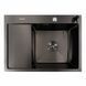 Комплект кухонної мийки Platinum Handmade CM 65*50 R PVD pl23544 фото 2